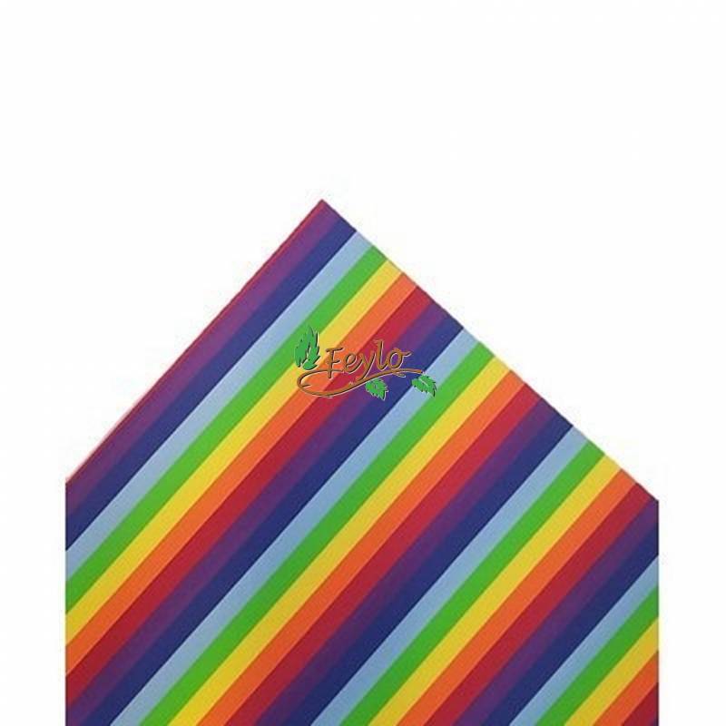 Goma Eva Rayado Y Multicolor  (42x52) X  1.6mm