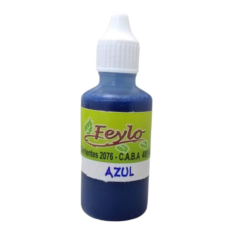 Colorante Jabon  X 30 Cc Azul