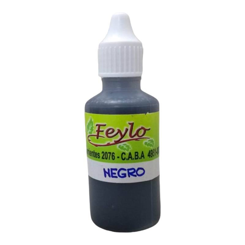 Colorante Jabon  X 30 Cc Negro