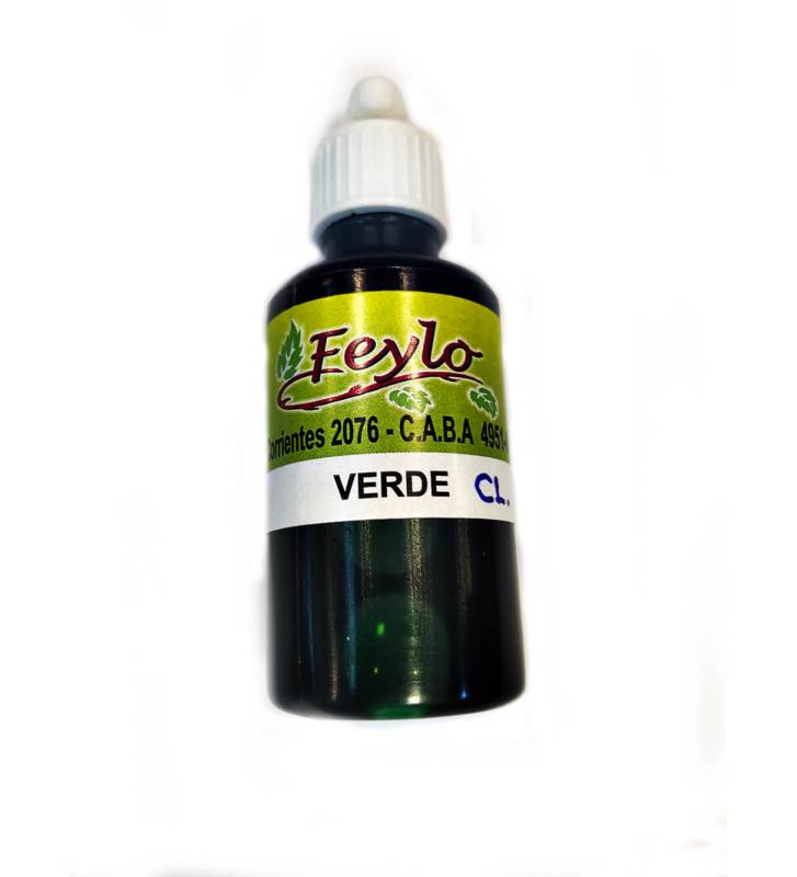 Colorante Jabon  X 30 Cc Verde Claro