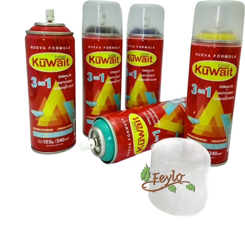 Promo Aerosol Sintetico Color X 240 Cc X 5 Un.