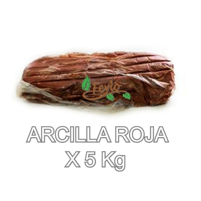 Arcilla Pasta Roja X5 Kilos (aprox. Sin Fraccionar)