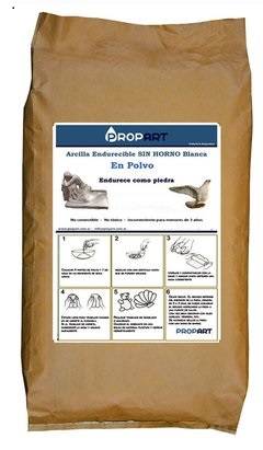Arcilla En Polvo Blanca X 1/2 Kg Propart