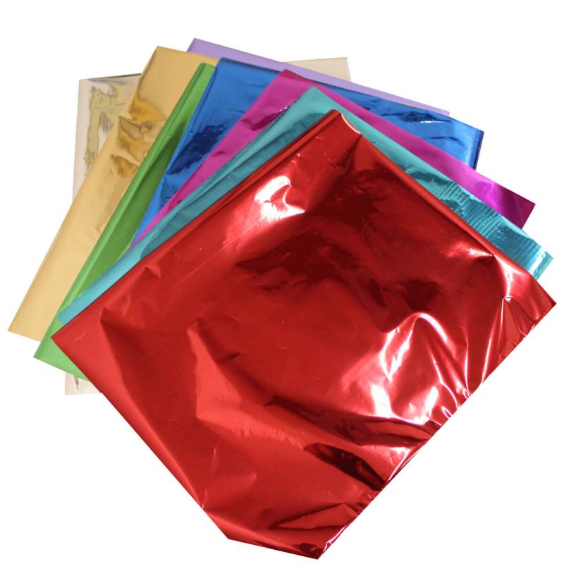 Foil Efecto Metalico X 10 Hs.