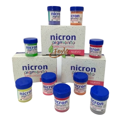 Promo Pigmento Nicron Paleta Completa (39 Unidades)