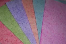 Hojas De Papel Batik A 4 X 10 Un. ( 25 Colores)