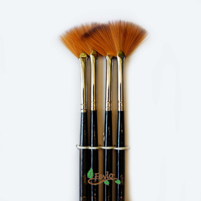 Pinceles Tigre  Art. 936 N° 5/0 Set Abanico X 3 Unid.