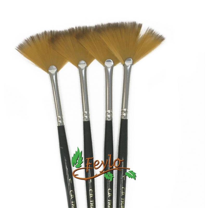 Pinceles Tigre  Art. 936 N° 1 Set Abanico X 3 Unid.