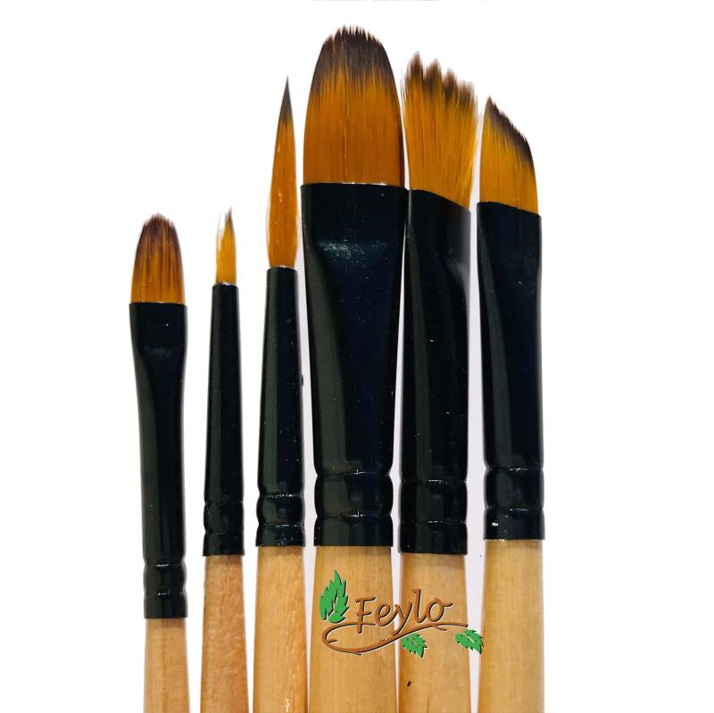 Pinceles Tigre Art. 666 X 5 Surtidos