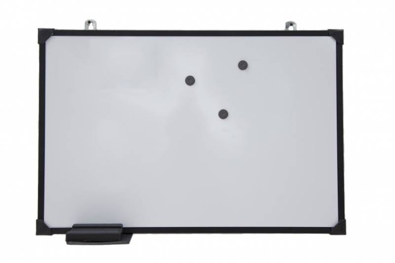 Pizarra Mp Blanca 60X80 Super Eco (Marco Negro)