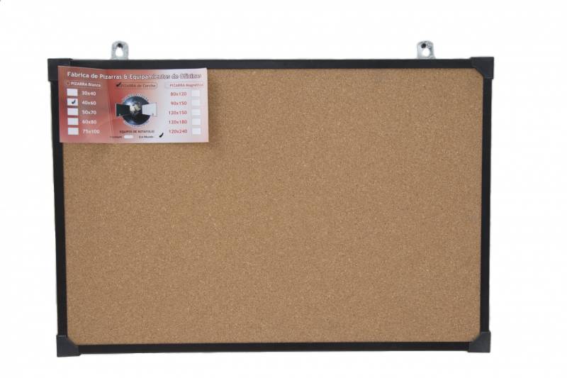 Pizarra Mp Corcho Eco 80 X 120 (Metal)