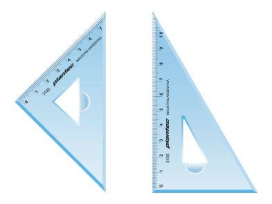 Set 12Cm. 45º Y 60º Con Mm