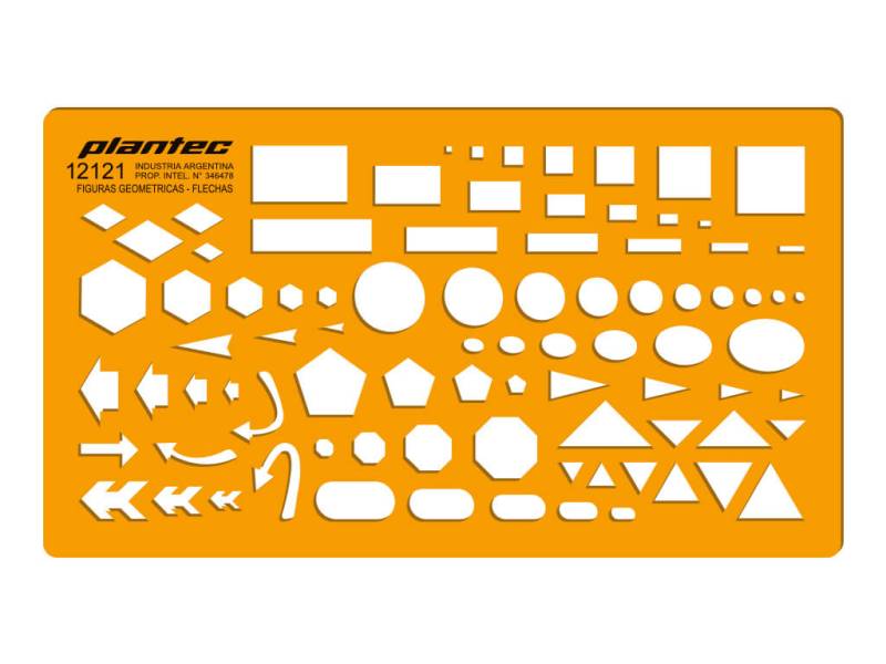 Plantilla Figuras Geométricas - Flechas