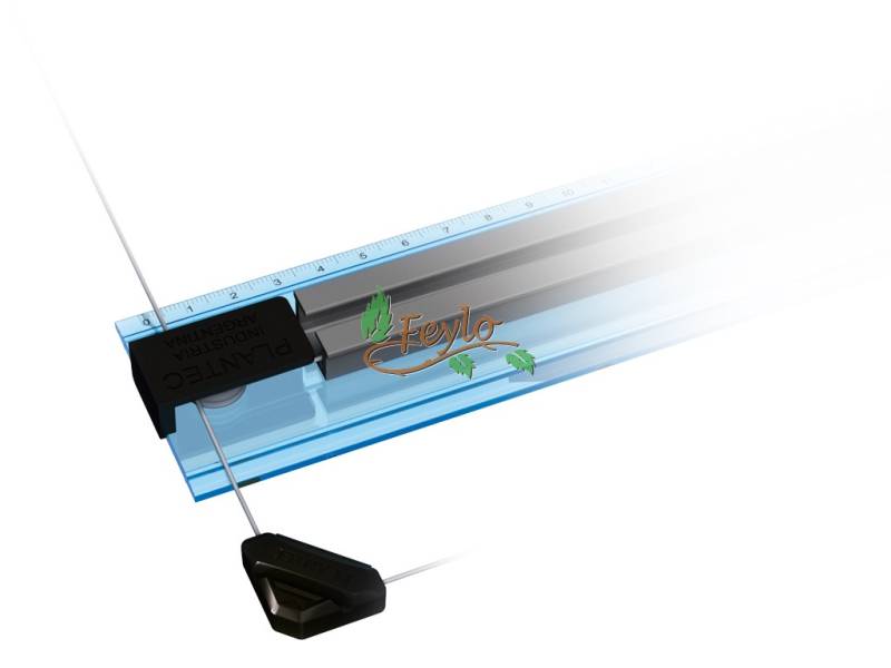 Reglas Largo 60 Cm Con Lomo, Poleas C/Milim.
