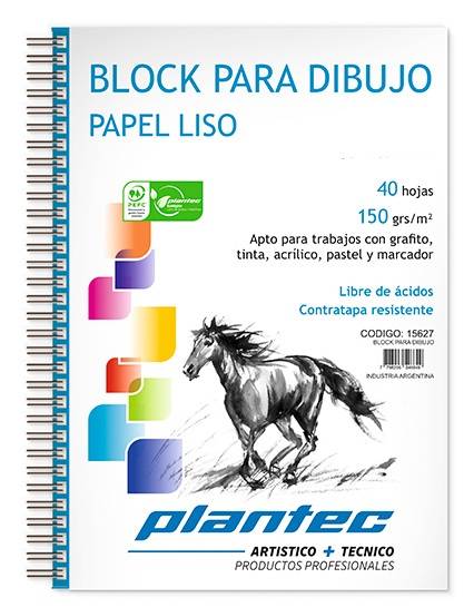 Block Cuaderno Anillado Lateral A5 150 Grs X 40 Hojas