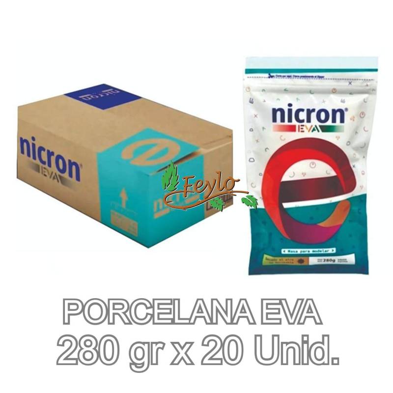 Porcelana Fria Nicron Eva X 280 Gs X Caja (20 Unid)