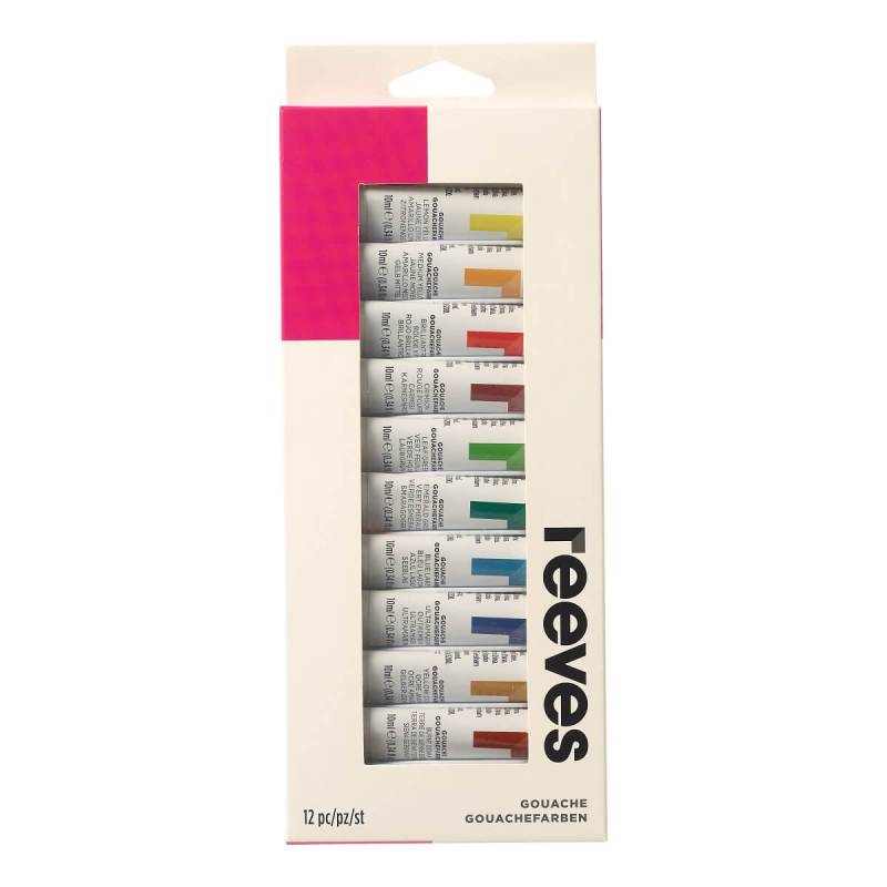 Set Gouche (Tempera) X 12 Colores