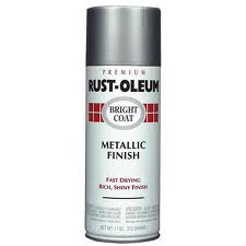 Pintura En Aerosol Rust-Oleum Plata  X 430Cc