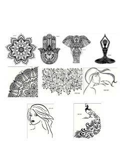 Sellos Pampa Linea Oro (Bajo Relieve)