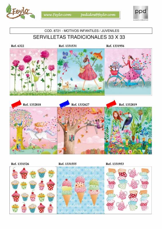 Servilletas Ppd Promo X 10