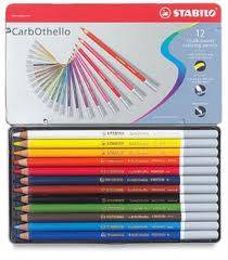 Lapices Carbothello Lata X 12 Colores