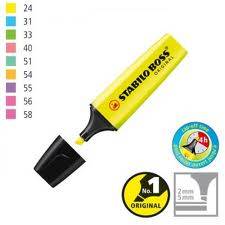 Resaltador Boss Amarillo