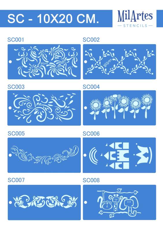 Stencil Sc 10X20