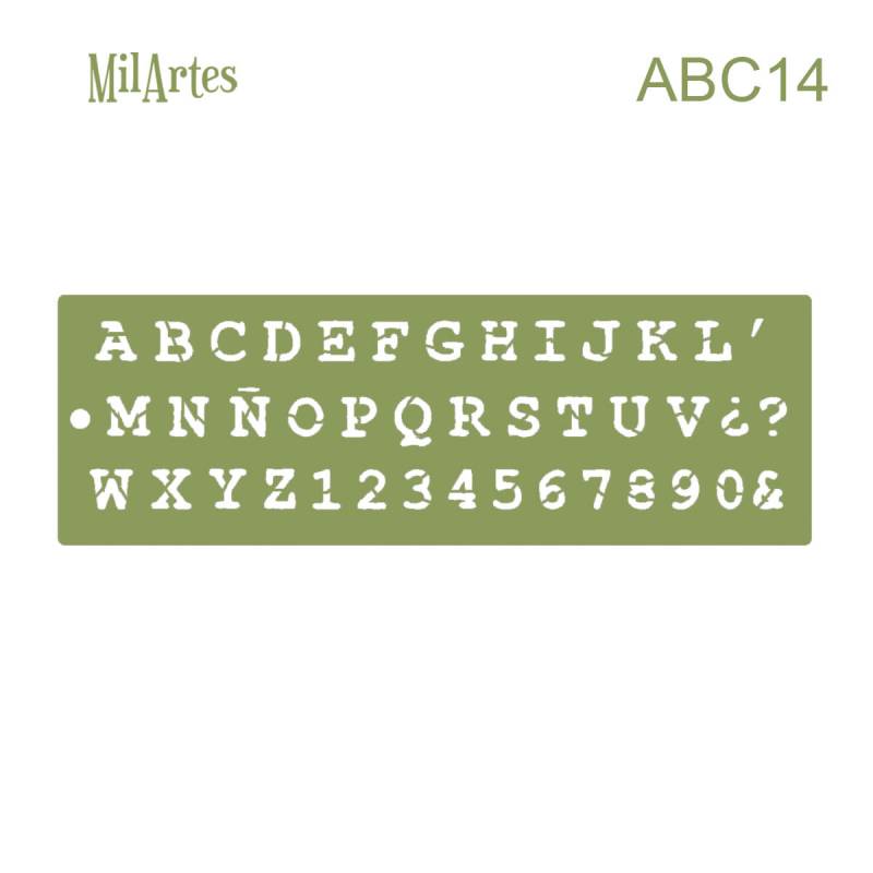 Stencil Abc 14 (2 Cm)