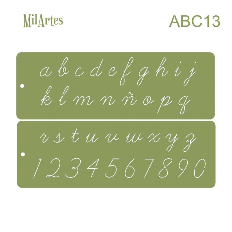 Stencil Abc 13 (2 Cm)
