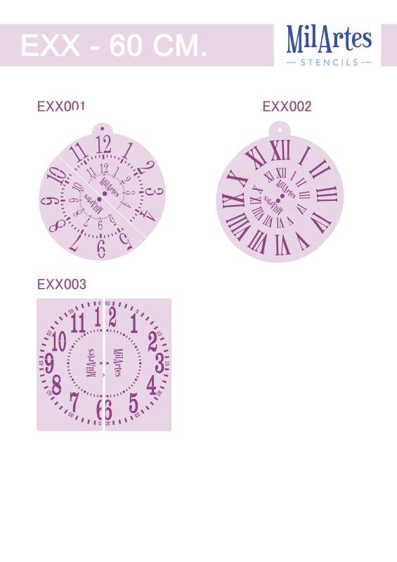 Stencil Extra Doble 30X60