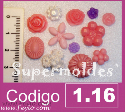 Mini Flores  X 12U Diferentes