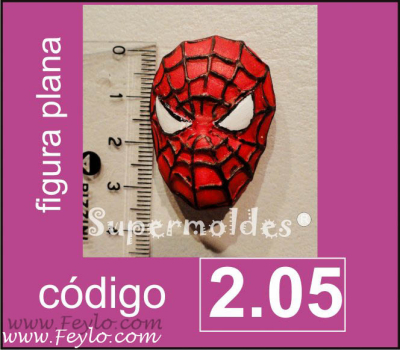 Cara De Hombre Araña Para Plano