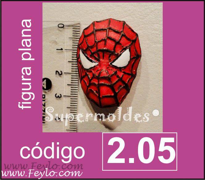 Cara De Hombre Araña Para Plano