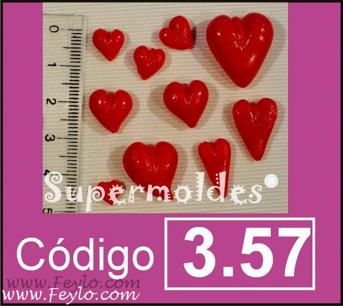 Corazones X 10 U