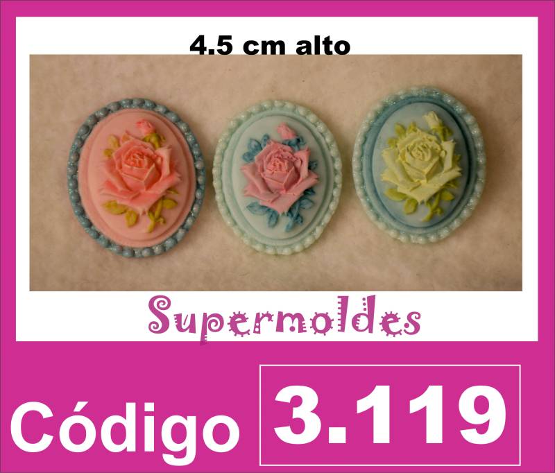 Camafeo Rosa Pimpollo