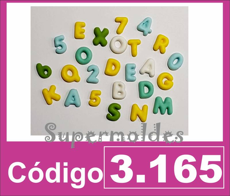 Abc Y Num Mini 1,2 Cm Alto