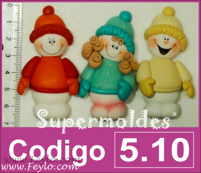 Niño / Niña / Muñeco De Nieve Infantil