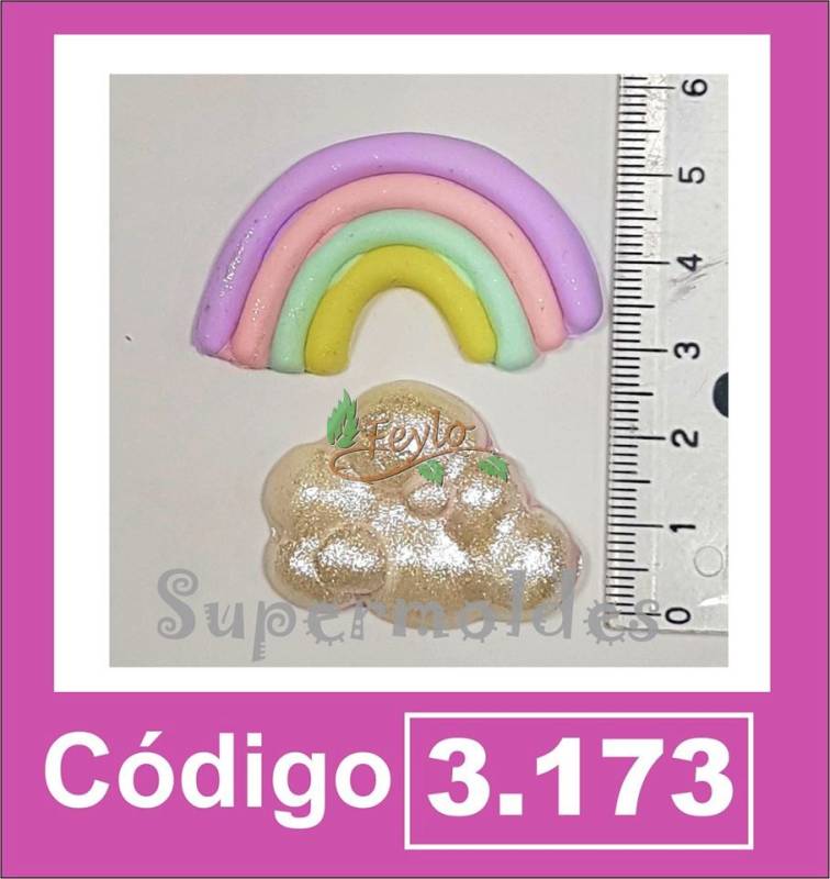 Arco Iris Y Nube Chica