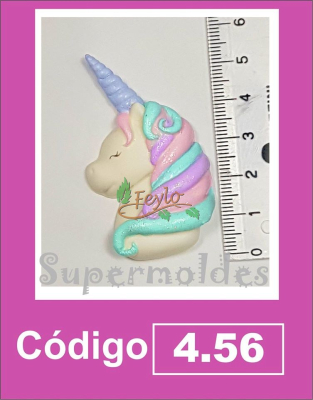 Unicornio Perfil Con Volumen