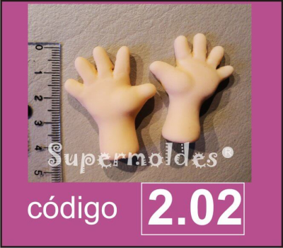 Manos 5 Dedos Mediana