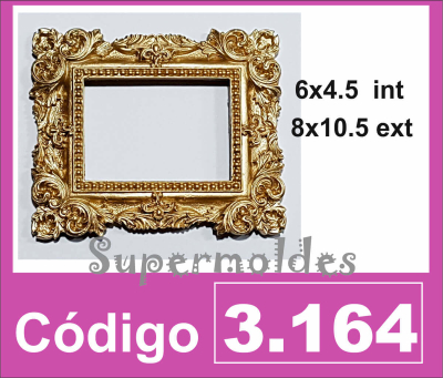 Marco Rectangular (6 X 4.5 Interno)