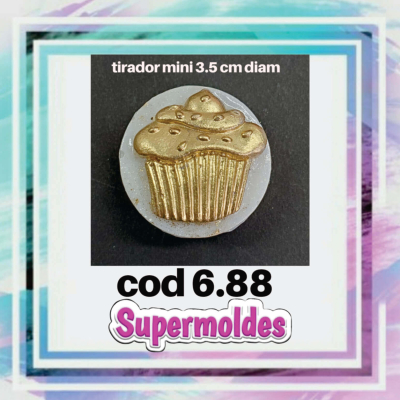 Tirador Cupcake Doble