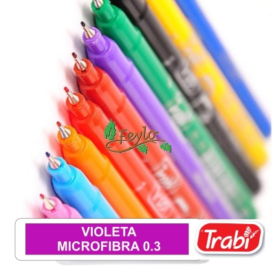 Microfibra  Al Agua Fine Liner 0.3 Violeta