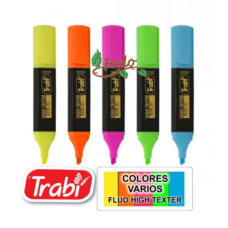 Resaltador  Trabi High Texter Fluo