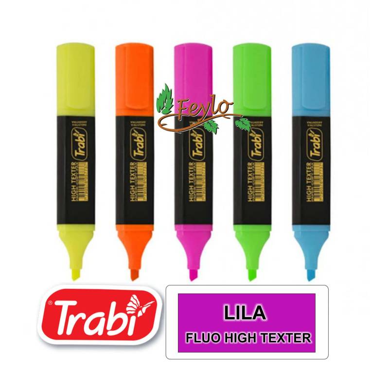 Resaltador  Trabi High Texter Fluo Lila