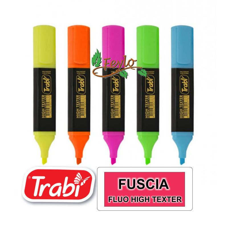 Resaltador  Trabi High Texter Fluo Fucsia