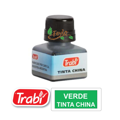 Tinta China Trabi X 15Cc Verde