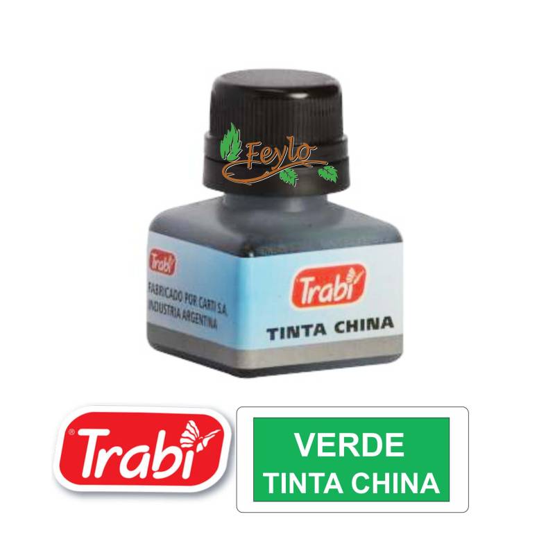 Tinta China Trabi X 15Cc Verde
