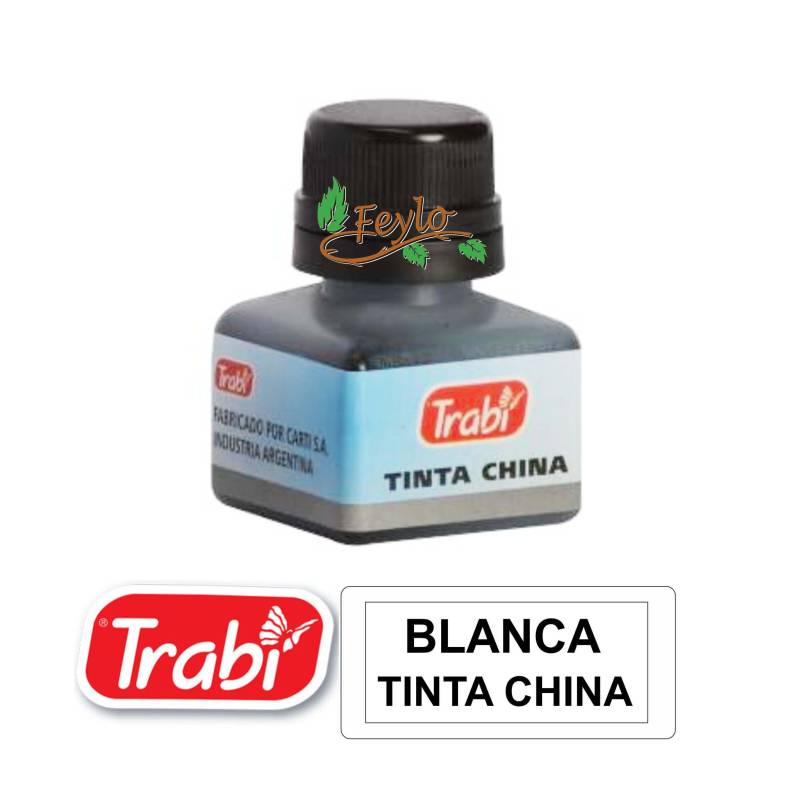 Tinta China Trabi X 15Cc Blanca
