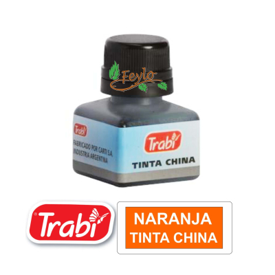 Tinta China Trabi X 15Cc Naranja